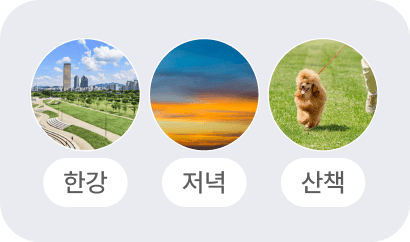 모임 내용 반영